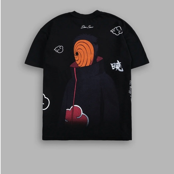 DARC SPORT X NARUTO “ TOBI AKATSUKI” OBITO SHIRT - Picture 2 of 8